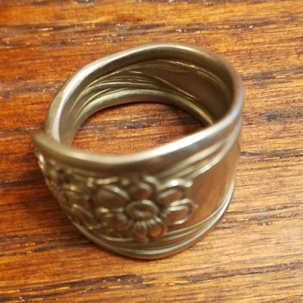 Silver Spoon Ring - image 2